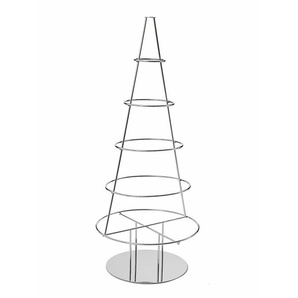 Weihnachtsbaum X-Mas Tree Edelstahl, poliert silber, 120 cm