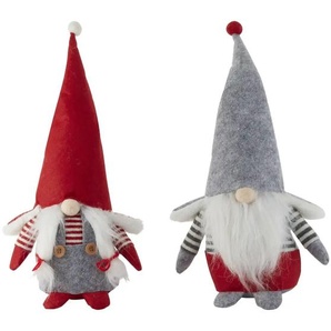 Weihnachtswichtel sortiert | rot | Polyester,Sand,Holzwerkstoff | 14 cm | 40 cm |