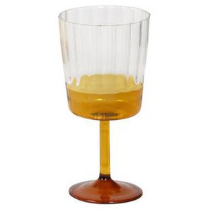 Weinglas 1001 Nuits glas orange / Mundgeblasenes Glas - Maison Sarah Lavoine - Orange