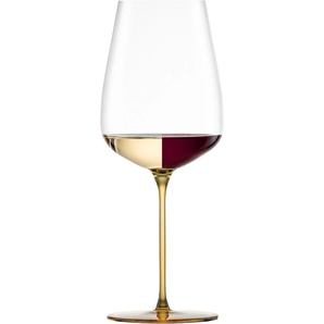 Weinglas EISCH INSPIRE SENSISPLUS, Made in Germany Trinkgefäße Gr. Ø 10,0 cm x 25,3 cm, 740 ml, 2 tlg., gelb (amber) Weingläser und Dekanter