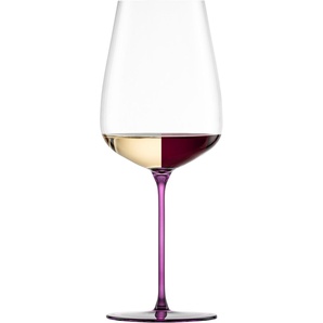 Weinglas EISCH INSPIRE SENSISPLUS, Made in Germany Trinkgefäße Gr. Ø 10,0 cm x 25,3 cm, 740 ml, 2 tlg., lila (mauve) Weingläser und Dekanter Veredelung der farbigen Stiele in Handarbeit, 2-teilig