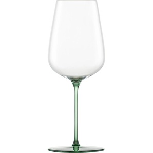 Weinglas EISCH INSPIRE SENSISPLUS, Made in Germany Trinkgefäße Gr. Ø 9,1 cm x 23,7 cm, 580 ml, 2 tlg., grün Weingläser und Dekanter