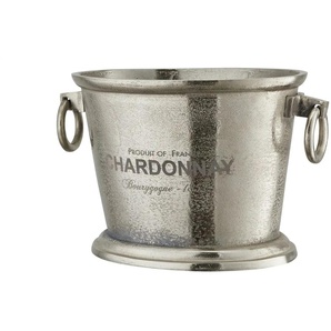 Weinkühler - silber - Aluminium-Guss,Metall - 25,5 cm - 25 cm | Möbel Kraft