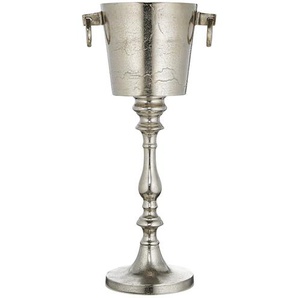 Weinkühler   ¦ silber ¦ Metall ¦ Maße (cm): B: 33 H: 69 T: 23.0