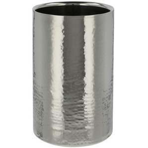 Weinkühler - silber - Stahl, Stahl - 18 cm - [12.0] | Möbel Kraft