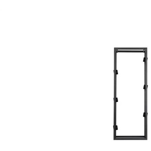 Weinregal - schwarz - Materialmix - 12,5 cm - 69 cm | Möbel Kraft