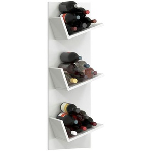 Weinregal  Vinosi ¦ weiß ¦ Maße (cm): B: 33 H: 106,5