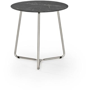 Weishäupl Balcony Bistrotisch HPL Platte marmor