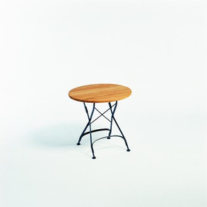 Weishäupl Classic Tisch Teak/Band-und Rundstahl verzinkt