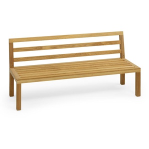 Weishäupl New Hampton Bank Teak Massivholz unbehandelt