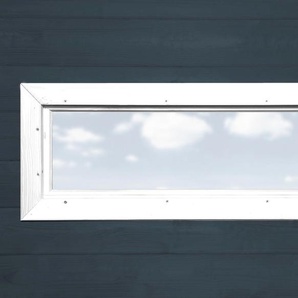 Fenster WEKA Gr. B/H: 125 cm x 40 cm, weiß Fenster BxTxH: 125x5,9x40 cm