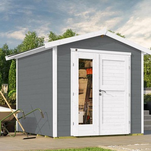 Weka Gerätehaus mit Fenster - weiß -