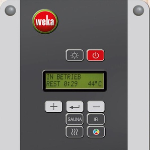 WEKA Saunasteuergerät BioS Sauna-Steuergeräte grau Zubehör