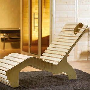 WEKA-Wellness-Komfort-Liege - naturfarben -