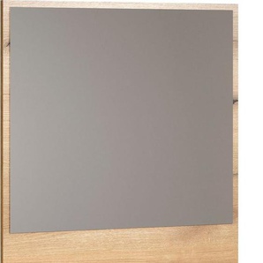 welltime Badspiegel Amrum (1-St), Eleganter Badezimmerspiegel mit Ablage - Maße (B/T/H) 60-80/14/74 cm