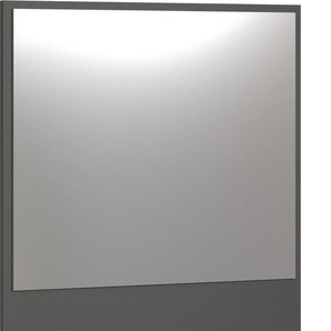 welltime Badspiegel Amrum (1-St), Eleganter Badezimmerspiegel mit Ablage - Maße (B/T/H) 60-80/14/74 cm
