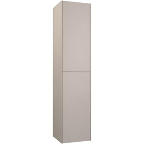 welltime Hochschrank D-Line Badmöbel, 2-türig, mit Soft-Close-Funktion, 3 Glaseinlegeböden