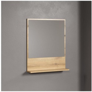 welltime Spiegel Amrum, BxHxT 60 x 74 x 14cm eleganter Spiegel in einem zeitlosen Eiche Dekor