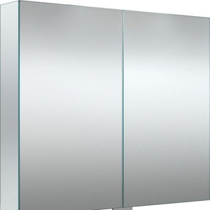welltime Spiegelschrank G-Line doppelseitig verspiegelt und mit verspiegelten Seitenwänden, Softclose