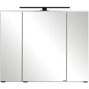 welltime Spiegelschrank Lana Badmöbel, 80 cm breit