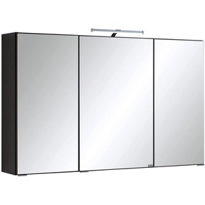 welltime Spiegelschrank Texas Breite 100 cm, mit LED-Aufbauleuchte