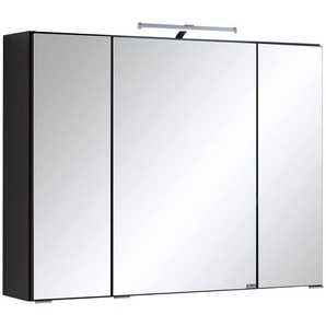 welltime Spiegelschrank Texas Breite 80 cm, mit LED-Aufbauleuchte