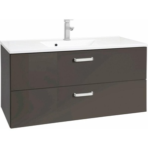 welltime Waschbeckenunterschrank Ravenna Badmöbel Waschtisch inkl. Waschbecken, Breite 100 cm, Soft-Close