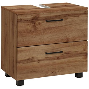 welltime Waschbeckenunterschrank Trento, verschiedene Ausführungen und Farben Badmöbel, Breite 60 cm, Beckenunterschrank auf Füßen, Made in Germany