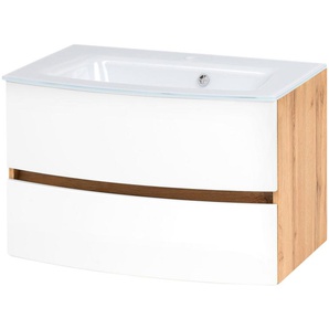 welltime Waschtisch Kaunas, Breite 80 cm, mit Soft-Close Funktion