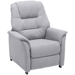 Welnova Fernsehsessel , Grau , Textil , 85x107x84 cm , Lederauswahl, Stoffauswahl, Relaxfunktion , Wohnzimmer, Sessel, Fernsehsessel