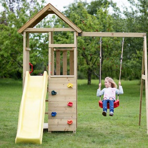 Wendi-Toys-Spielturm »Pelikan« - gelb - Kiefer -