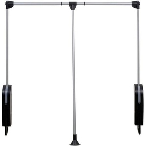 WENKO Kleiderstange Garderobenlift, schwenkbar, belastbar bis 10 kg, für Schrankinnenmaße 87-130 cm Breite