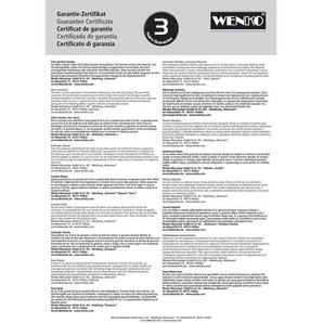 Wenko - Kunststoff Badematte Melilli in Weiß 60 x 90 cm - Mehrfarbig