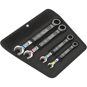 WERA Maul-Ringratschenschlüssel-Satz, 6000 Joker 4 Set 1, 05073290001, 4-teilig