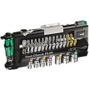 WERA Tool-Check PLUS Bits-Sortiment mit Ratsche 39tlg 1043044