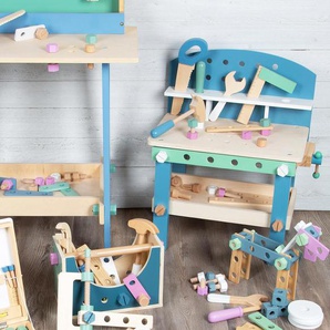 small foot Werkbank kompakt »Nordic« - blau -