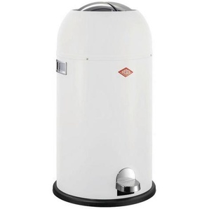 Wesco Abfallsammler Kickmaster CL-Soft, Weiß, Kunststoff, 33 L, 69 cm, Made in Germany, Küchen, Küchenausstattung, Mülleimer