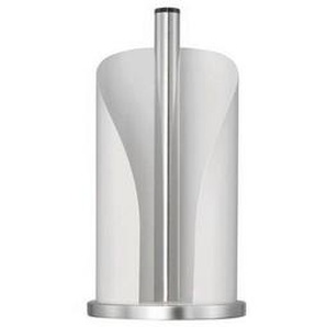 Wesco Küchenrollenhalter, Weiß, Edelstahl, Metall, 30 cm, Küchenzubehör, Küchenrollenhalter