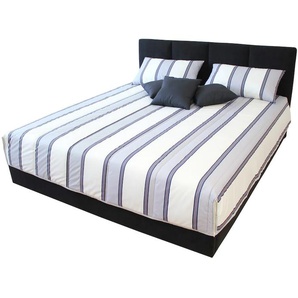 Tagesdecke WESTFALIA SCHLAFKOMFORT Tagesdecken Gr. B/L: 175 cm x 225 cm, grau (weiß, grau) Tagesdecken Tagesdecke