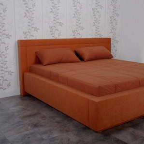 Tagesdecke WESTFALIA SCHLAFKOMFORT Tagesdecken Gr. B/L: 190 cm x 220 cm, orange (terrakotta) Tagesdecken Tagesdecke