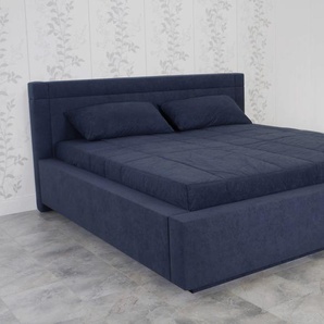 Tagesdecke WESTFALIA SCHLAFKOMFORT Tagesdecken Gr. B/L: 210 cm x 220 cm, blau Tagesdecken Tagesdecke