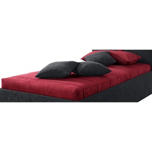 Tagesdecke WESTFALIA SCHLAFKOMFORT Tagesdecken Gr. B/L: 210 cm x 220 cm, rot Tagesdecke Tagesdecken