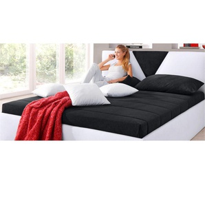 Tagesdecke WESTFALIA SCHLAFKOMFORT Tagesdecken Gr. B/L: 230 cm x 220 cm, schwarz Tagesdecke Tagesdecken