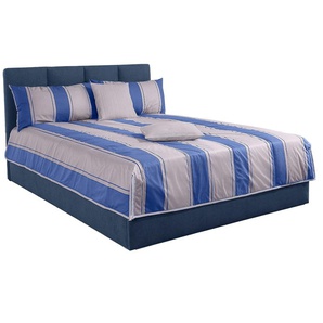Tagesdecke WESTFALIA SCHLAFKOMFORT Tagesdecken Gr. B/L: 235 cm x 225 cm, blau (blau, grau) Tagesdecken Tagesdecke