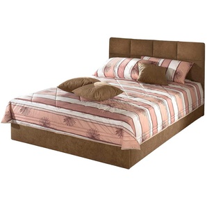Tagesdecke WESTFALIA SCHLAFKOMFORT Tagesdecken Gr. B/L: 255 cm x 225 cm, beige (beige, braun) Tagesdecke Tagesdecken