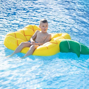 Westmann schwimmender XL-Sitzsack »Poolfreund Ananas« - Gelb -