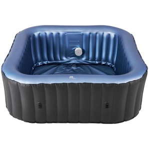 Whirlpool , Anthrazit, Blau , Kunststoff , 158x68 cm , Freizeit, Pools und Wasserspaß, Whirlpools