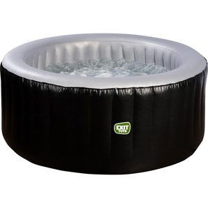 Whirlpool EXIT Silver Classic Whirlpools Gr. H: 65 cm, 686 l, schwarz Whirlpools Aufstellbecken, 105 Luftdüsen, ØxH: 165x65 cm, für 2 Personen