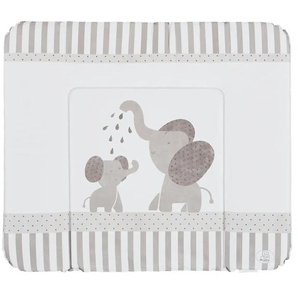 Wickelauflage Elefant - weiß - Materialmix - 85 cm - 5,8 cm | Möbel Kraft