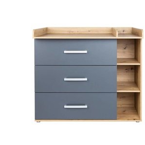 Wickelkommode Alessio - mehrfarbig - Materialmix - 115 cm - 100 cm | Möbel Kraft